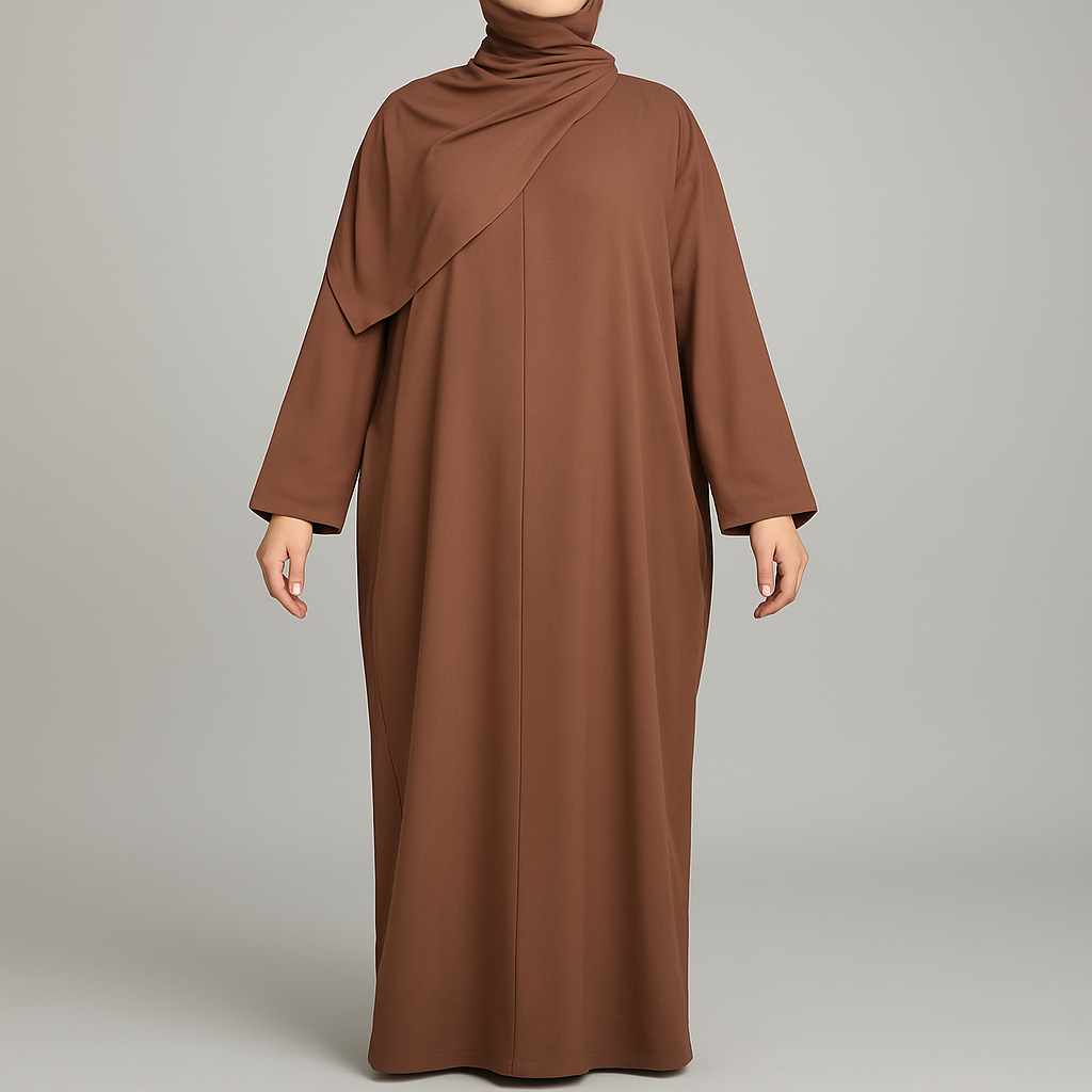 Abaya med hijab